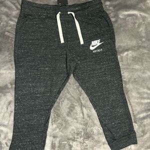 Nike Women’s Charcoal Joggers with Logo